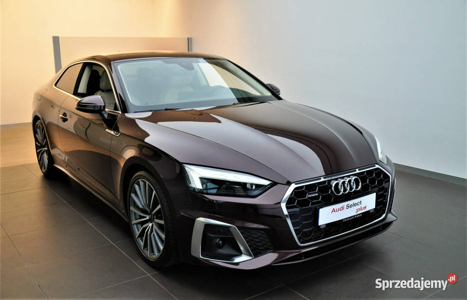 Audi A5 40 TFSI 204 Quattro SLine Stronic BO asystent pasa ruchu świętokrzyskie Kielce sprzedam