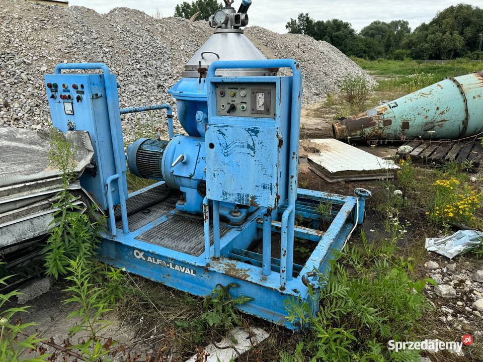 Wirówka separator Alfa Laval do soków wina Warka