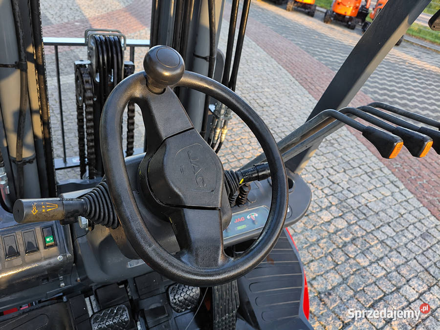Wózek widłowy JAC CPQYD35 triplex 45 m 35 t lpg Kęty