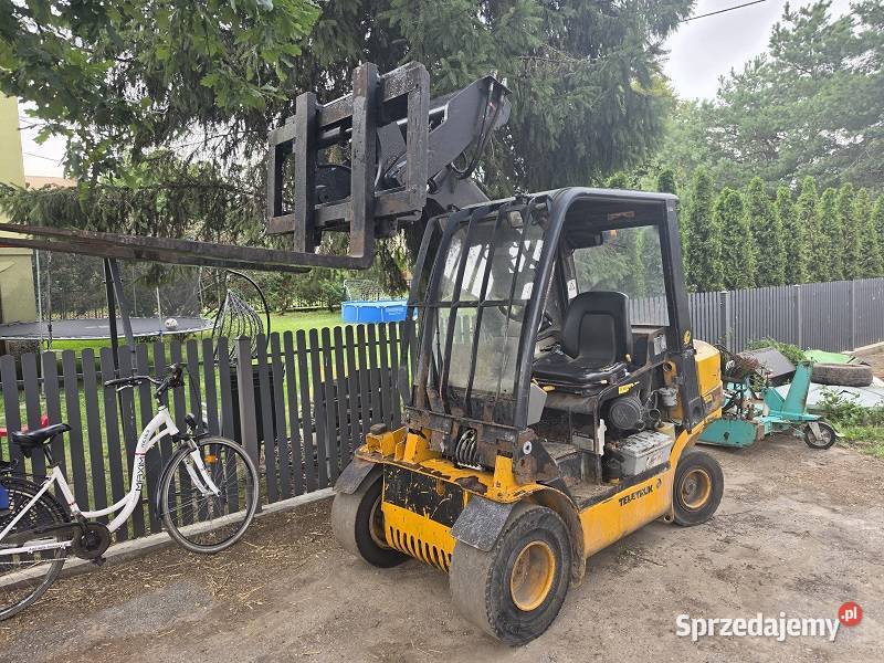 wózek teleskopowy mini ładowarka JCB teletruk Wysokie Mazowieckie