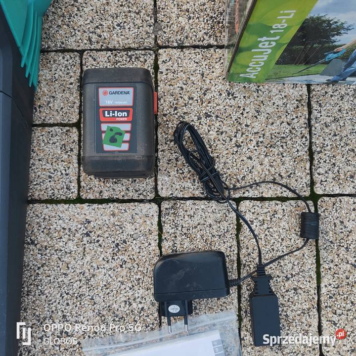 Dmuchawa akumulatorowa GARDENA AccuJet 18Li 2701 Dmuchawy do liści Lubin sprzedam