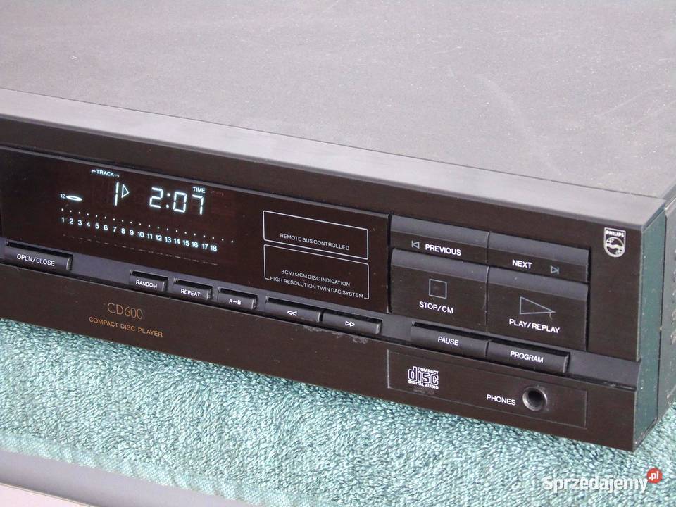 CD Philips CD600 sprawny i ładny WYSYŁKA Odtwarzacze CD i MD podkarpackie