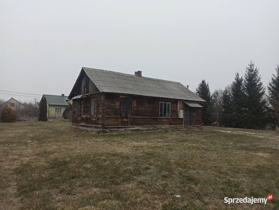 Sprzedam dom drewniany do rozbiórki Dębowica