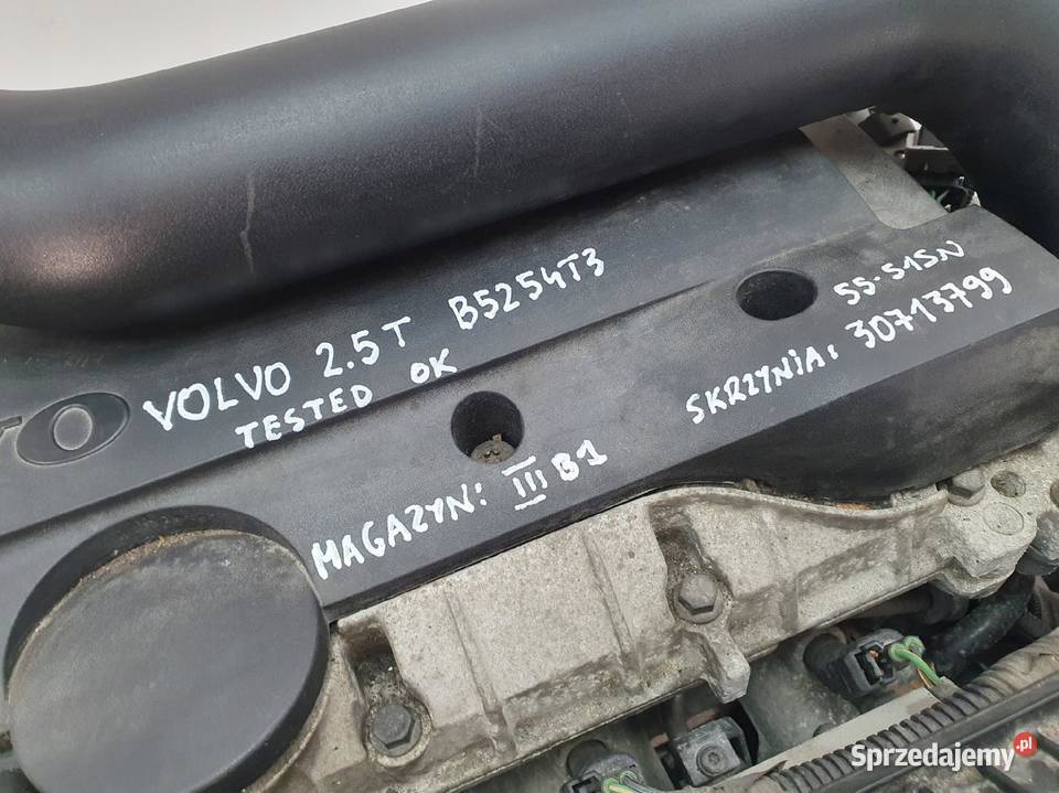 SILNIK Volvo S40 II V50 25 T T5 TURBO 220 Rudka