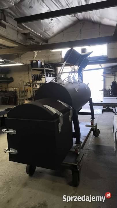 Smoker American bbq Wędzarnia kolos blacha 4mm Owczary