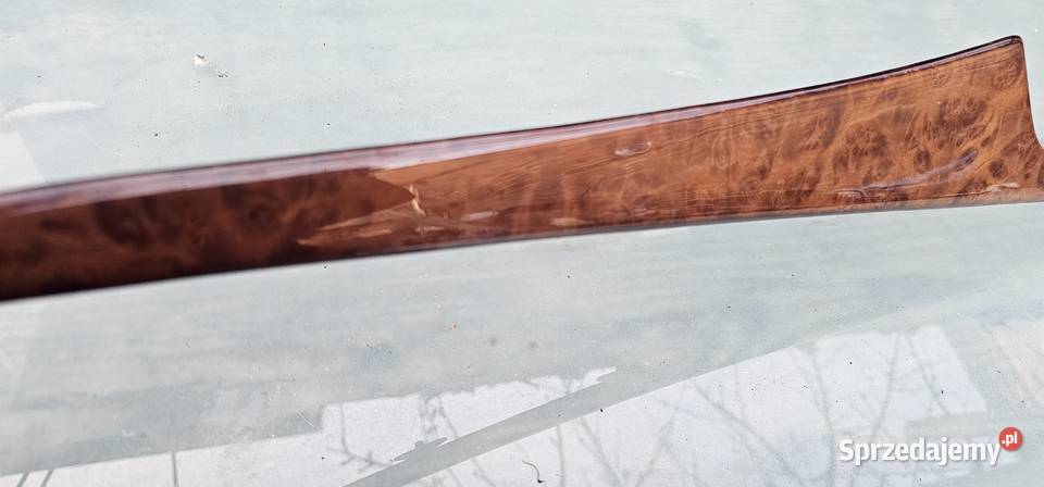 Listwa drzwi drewno prawy przód mercedes w210 Pozostałe Zbąszyń sprzedam