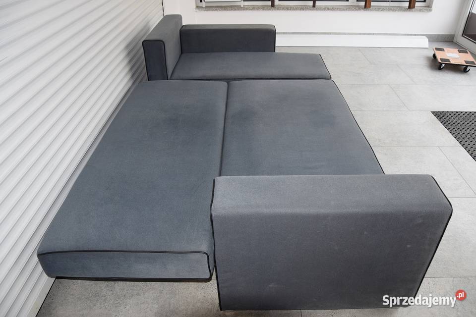 kanapa narożna z funkcją spania