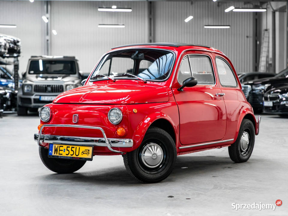 Fiat 500L Odrestaurowany Zabytek Rok produkcji 1970 Węgrzce