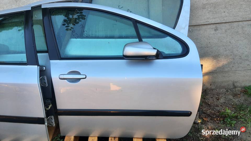 drzwi kompletne Peugeot 307 0105r lak EZRC prawe Motoryzacja dolnośląskie Dębno