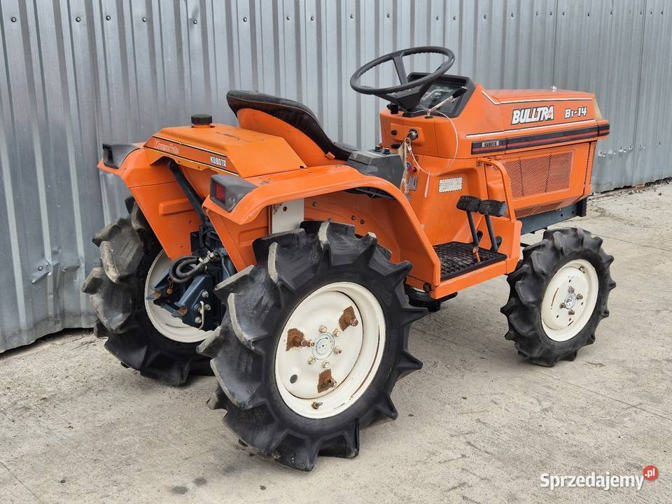 Traktorek traktor KUBOTA B114D 44 Skrzynia biegów Manualna Małuszyn