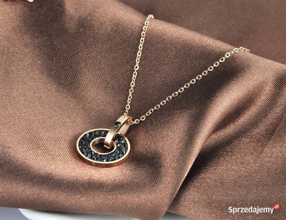 Nowy naszyjnik złoty kolor stal szlachetna zachodniopomorskie