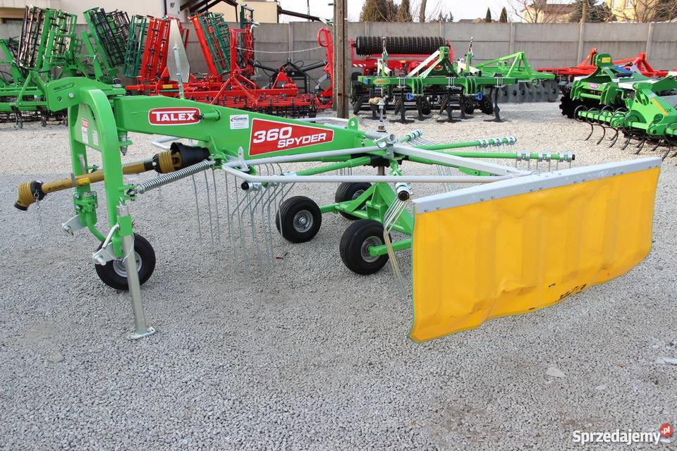 Zgrabiarka karuzelowa TALEX zgrabiarki spyder Rogóźno