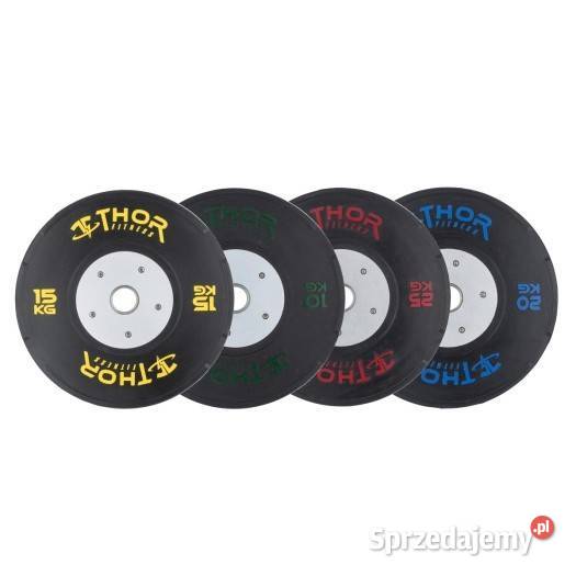 Obciążenia olimpijskie zawodnicze czarne Thor Wałcz