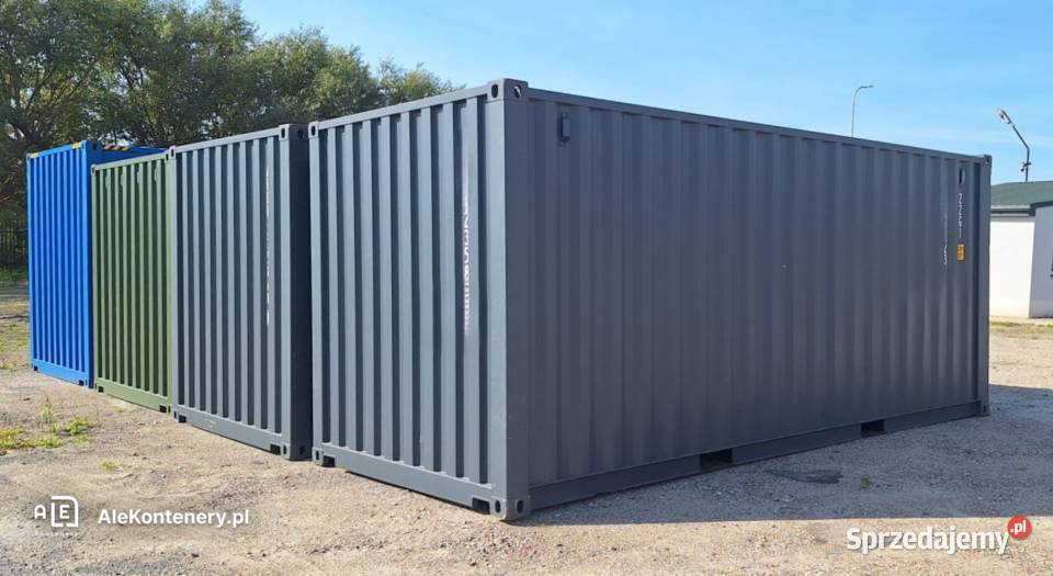 KONTENER MORSKI 20DV Antracyt NOWY dostępny ręki Tuchola