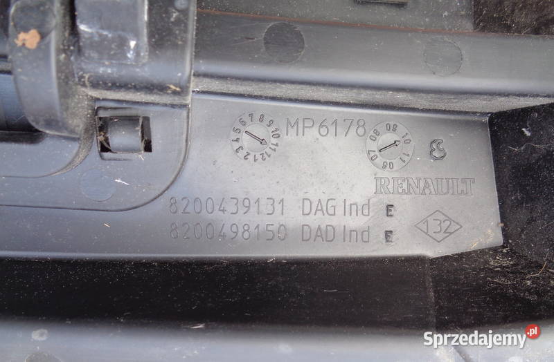 Kangoo II Citan podszybie plastik Kłobuck