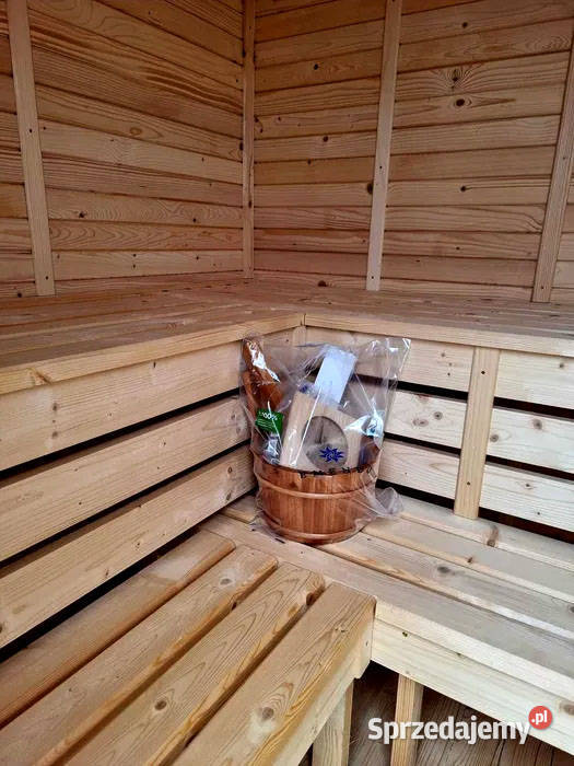 AUNA OGRODOWA MODERN LUX z piecem Harvia WiFi Gorzów Wielkopolski sprzedam