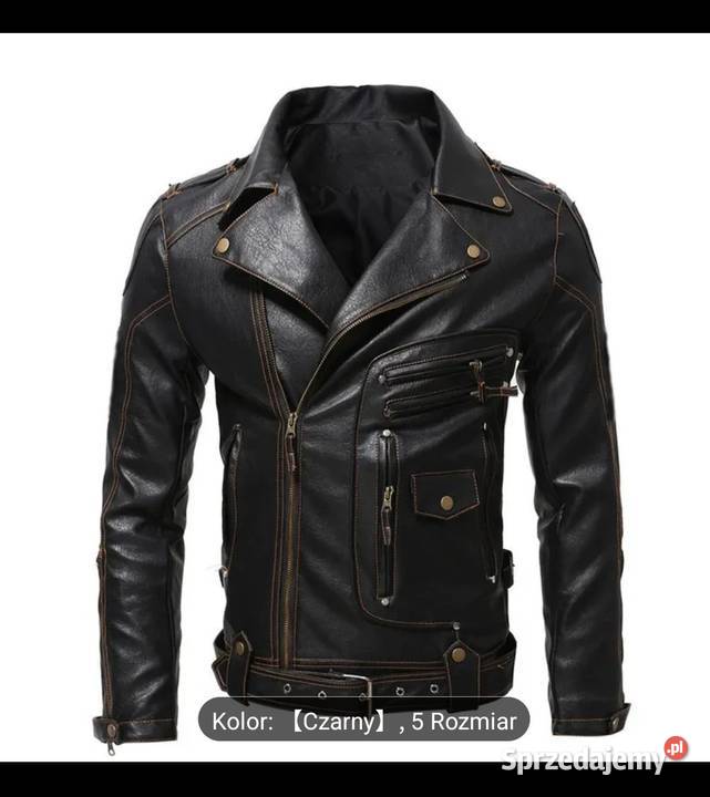 Kurtka ramoneska XXL może być motocyklowa