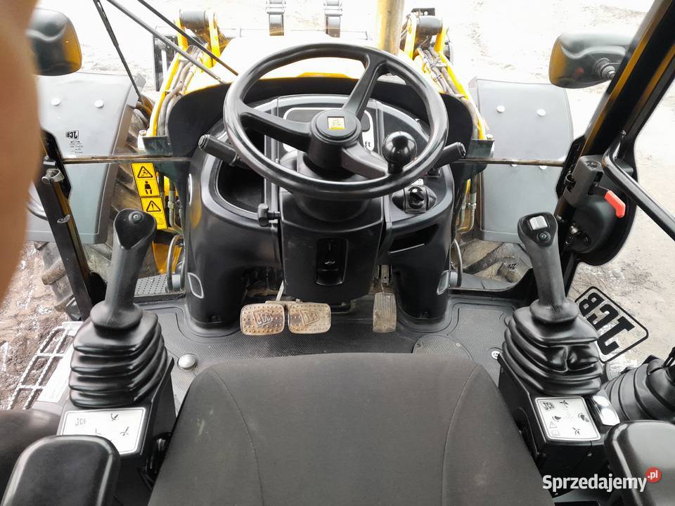 JCB 4CX 2015R JOYSTICK KOPARKOŁADOWARKA 3CX CAT Krotoszyn