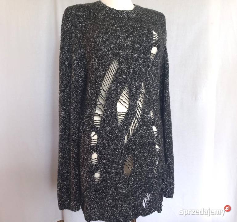 Sweter damski r 40 czarny Bershka NOWY