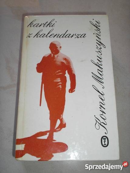 Kartki z kalendarza Kornel Makuszyński sprzedam