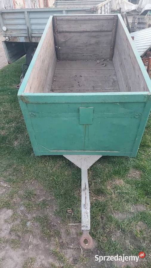 Przyczepka jednoosiowa Przyczepy rolnicze Maszyny rolnicze Tyniec nad Ślęzą