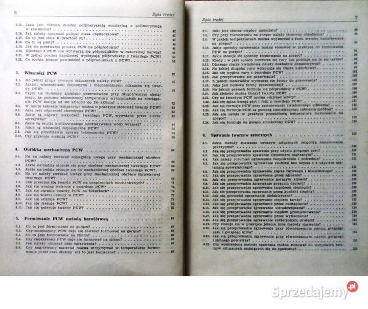 TWORZYWA SZTUCZNE przeróbka i spawanie fa Książki naukowe i popularnonaukowe Goleniów