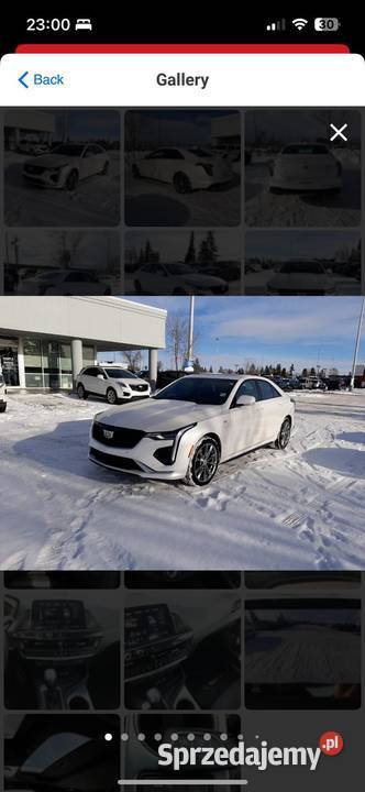 Cadillac c4 wersja sport napęd 4X4 235 koni automatyczna Oława