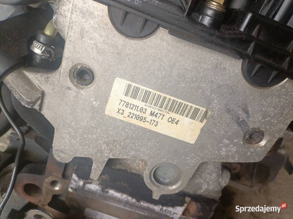 Silnik kompletny 20d BMW X3 e83 Radzyń Podlaski