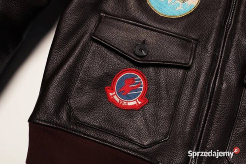 Nowa męska kurtka skórzana Top Gun w kolorze Warszawa