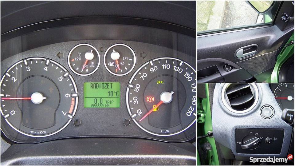 Ford Fiesta zielony manualna Ford Buczek