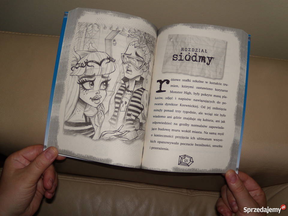 Książka Monster High Przyjaciółki się nie boją Kultura i Rozrywka Warszawa