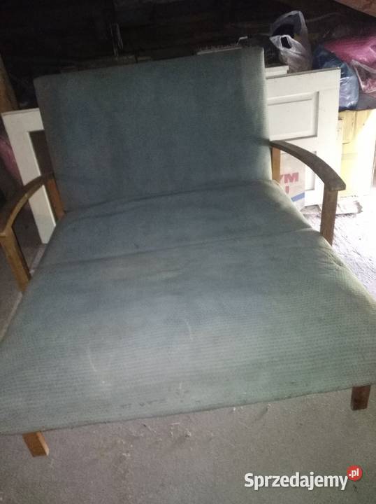 sofa Amerykanka antyk vintage PRL 78cm Łuków