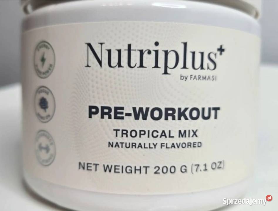 Pre Workout Nutriplus Tropical Mix Przed wielkopolskie