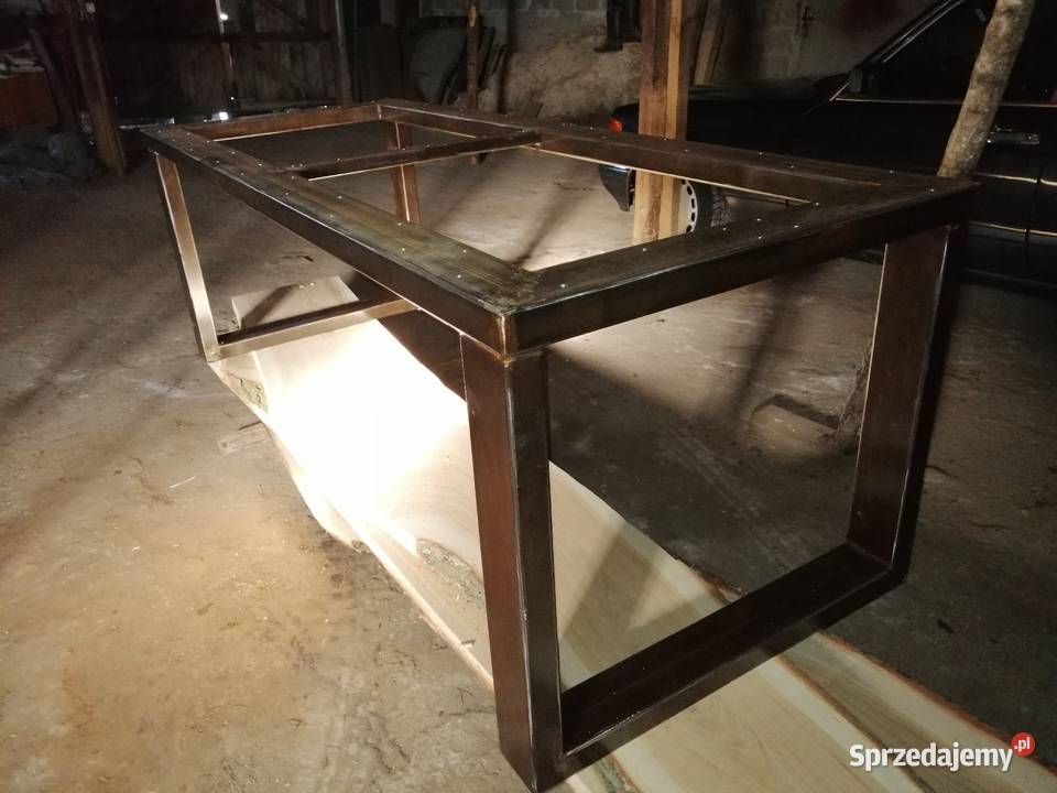 stół 300x100x7 monolit jesion żywica loft dąb 98cm