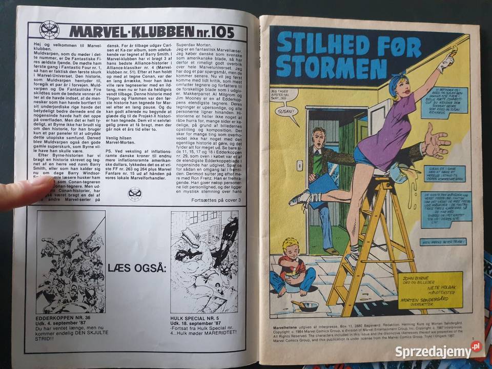 Zestaw 9ciu komiksów europejskich różne języki pomorskie