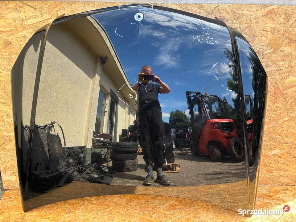 Mercedes C klasa W204 kod lak 040 MASKA POKRYWA osobowe Słowikowo