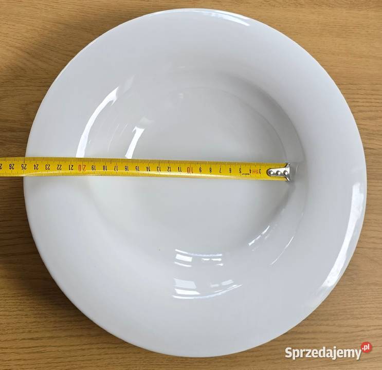 ZESTAW 6 x Elegancki głęboki talerz do makaronu