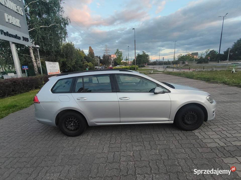 Syndyk sprzeda Volkswagen Golf VII 16 TDI 2014r 77KM mazowieckie Warszawa
