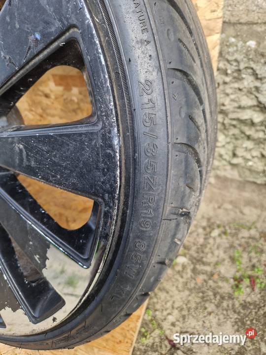 AUDI MAM FELGI ALUMINIOWE 21535ZR19 KOMPLET 7MM Słowikowo