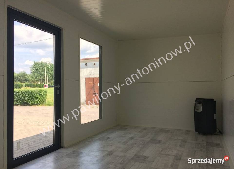 PAWILON HANDLOWY KONTENER BIUROWY USŁUGOWY SKLEP Płock