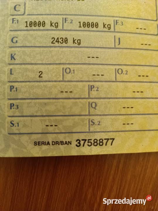 LAWETA DMC 1190 ciagnik siodłowy ASR (kontrola trakcji) sprzedam