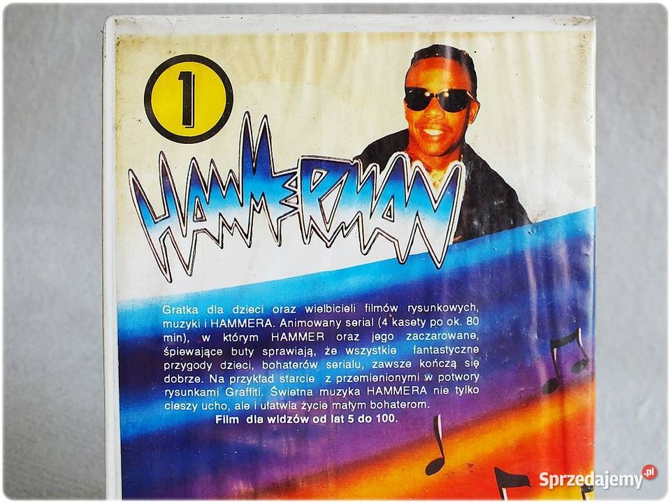 Kaseta VHS Hammerman czI Film na Video ORYGINAŁ animowany Żary sprzedam