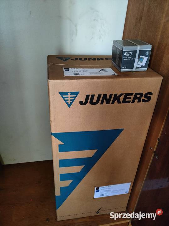 Junkers nowy piec gazowy dwufunkcyjny sterownik Kotły i Piece CO Wojkowice