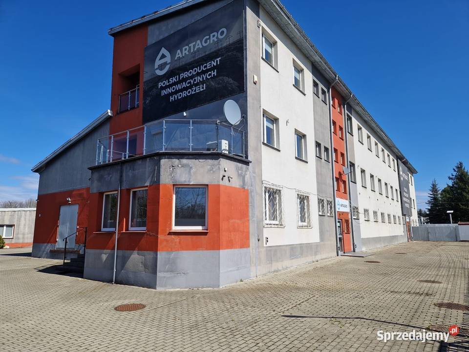 Hale magazynowoprodukcyjne z częścią biurową Sprzedaż Miechów