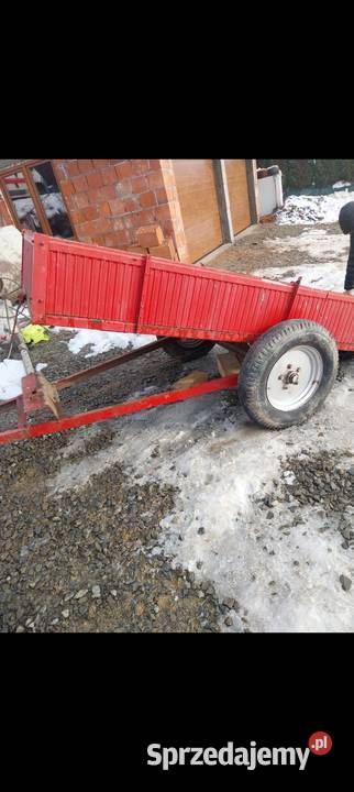 Przyczepa do traktora z kiprem 120x280 Nowy Sącz