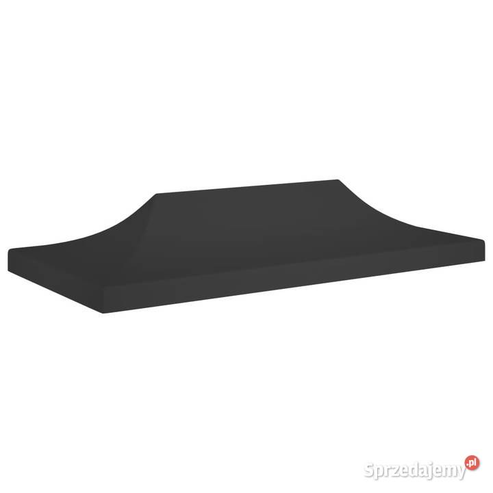 Dach do namiotu imprezowego 6 x 3 m czarny 270