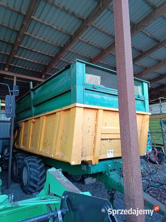 Przyczepa rolnicza skorupowa resor tandem podlaskie Chwaszczewo