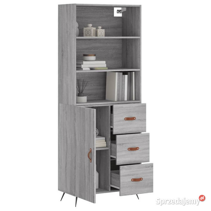Witrynka szary dąb sonoma 695x34x180 materiał Warszawa