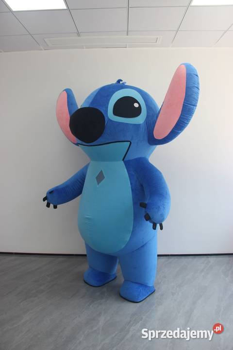 Wielki dmuchany strój stitch na imprezę małopolskie Kraków
