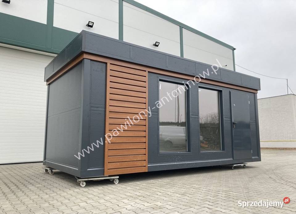 NOWY PAWILON BIUROWY KONTENER USŁUGOWY HANDLOWY śląskie Katowice